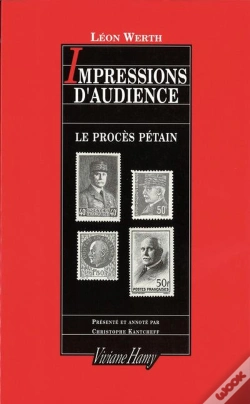 Capa do artigo Impressions D'Audience ; Le Procès Pétain