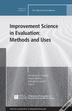 Capa do artigo Improvement Science In Evaluation: Methods And Uses