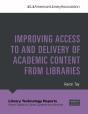 Improving Access To And Delivery Of Academic Content From Libraries - Preview