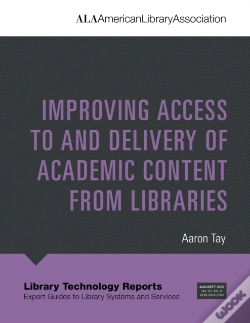 Capa do artigo Improving Access To And Delivery Of Academic Content From Libraries