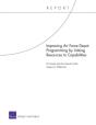 Improving Air Force Depot Programming By Linking Resources To Capabilities - Preview
