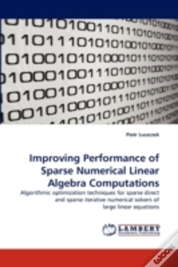 Capa do artigo Improving Performance Of Sparse Numerical Linear Algebra Computations