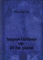 Improvisations Op. 20 For Piano - Preview