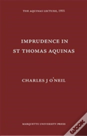 Capa do artigo Imprudence In St. Thomas Aquinas
