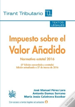 Capa do artigo Impuesto Sobre El Valor Añadido 5ª Edición 2016