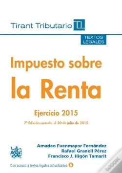 Capa do artigo Impuesto Sobre La Renta Ejercicio 2015 7ª Edición