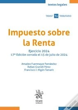 Capa do artigo Impuesto Sobre La Renta Ejercicio 2024 17ª Edicion Cerrada E