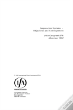 Capa do artigo Imputation Systems - Objectives And Consequences