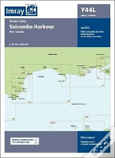 Imray Chart Y44 Salcombe Laminated