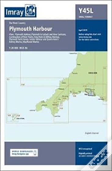 Imray Chart Y45 Plymouth Harbour Laminated