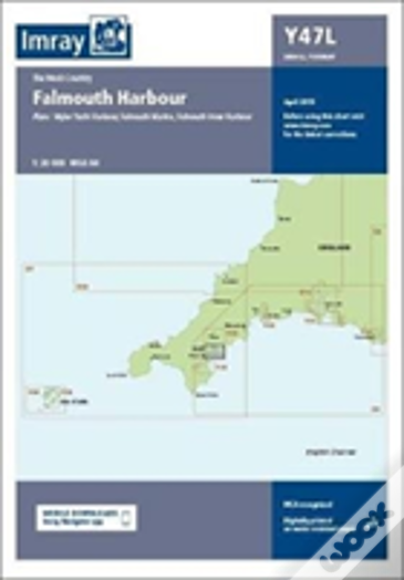 Imray Chart Y47 Falmouth Harbour Laminated