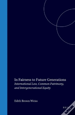 Capa do artigo In Fairness To Future Generations