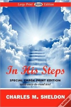 Capa do artigo In His Steps (Large Print Edition)