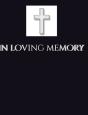 In Loving Memory Funeral Blank Page Guest Book - Preview