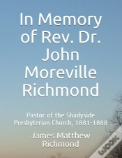 Capa do artigo In Memory Of Rev. Dr. John Moreville Richmond