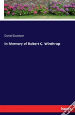 Capa do artigo In Memory Of Robert C. Winthrop