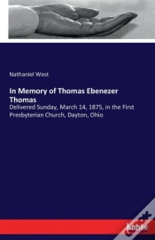 Capa do artigo In Memory Of Thomas Ebenezer Thomas