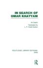 In Search Of Omar Khayyam (Rle Iran B) - Preview