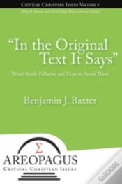 Capa do artigo "In The Original Text It Says"