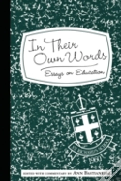 Capa do artigo In Their Own Words: Essays On Education