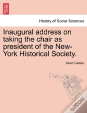 Capa do artigo Inaugural Address On Taking The Chair As