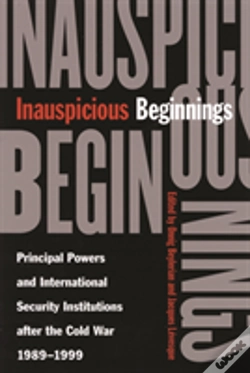 Capa do artigo Inauspicious Beginnings