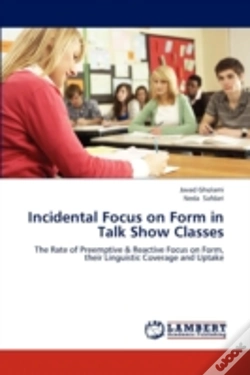Capa do artigo Incidental Focus On Form In Talk Show Classes