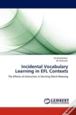 Capa do artigo Incidental Vocabulary Learning In Efl Contexts