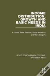 Income Distribution, Growth And Basic Needs In India