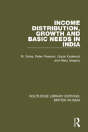 Income Distribution, Growth And Basic Needs In India - Preview