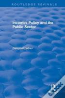 Incomes Policy And The Public Sector