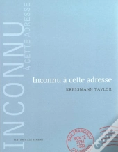 Inconnu A Cette Adresse ; Edition De Luxe