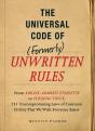 Incontrovertible Code Of (Formerly) Unwritten Rules - Preview