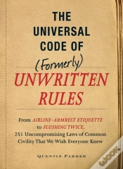 Capa do artigo Incontrovertible Code Of (Formerly) Unwritten Rules