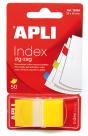 Index Apli 12484 Amarelo 25X45Mm - Preview