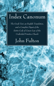 Capa do artigo Index Canonum