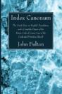 Index Canonum: The Greek Text, An Englis - Preview