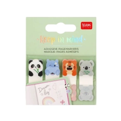 Capa do artigo Index Legami Keep In Mind Cute Animals (4X20 Folhas) Skn0003