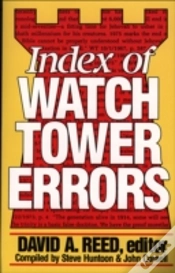Capa do artigo Index Of Watchtower Errors, 1879 To 1989