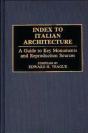 Index To Italian Architecture - Preview