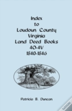 Capa do artigo Index To Loudoun County, Virginia Deed B