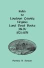 Index To Loudoun County, Virginia Land D - Preview