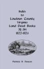 Index To Loudoun County, Virginia Land D - Preview