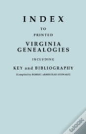 Capa do artigo Index To Printed Virginia Genealogies, Including Key And Bibliography
