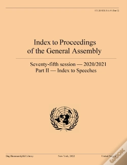 Capa do artigo Index To Proceedings Of The General Assembly 2020/2021