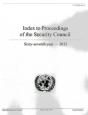 Index To Proceedings Of The Security Council 2012 - Preview