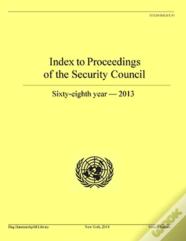 Index To Proceedings Of The Security Council
