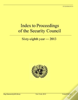 Capa do artigo Index To Proceedings Of The Security Council