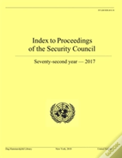 Capa do artigo Index To Proceedings Of The Security Council: Seventy-Second Year, 2017
