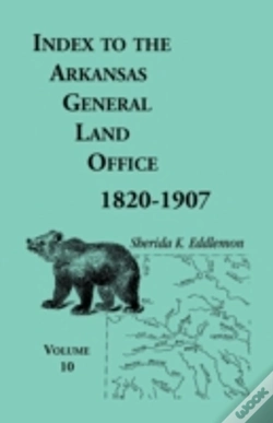 Capa do artigo Index To The Arkansas General Land Offic